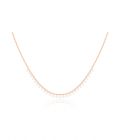 Chain with Rose cut Diamond Drops