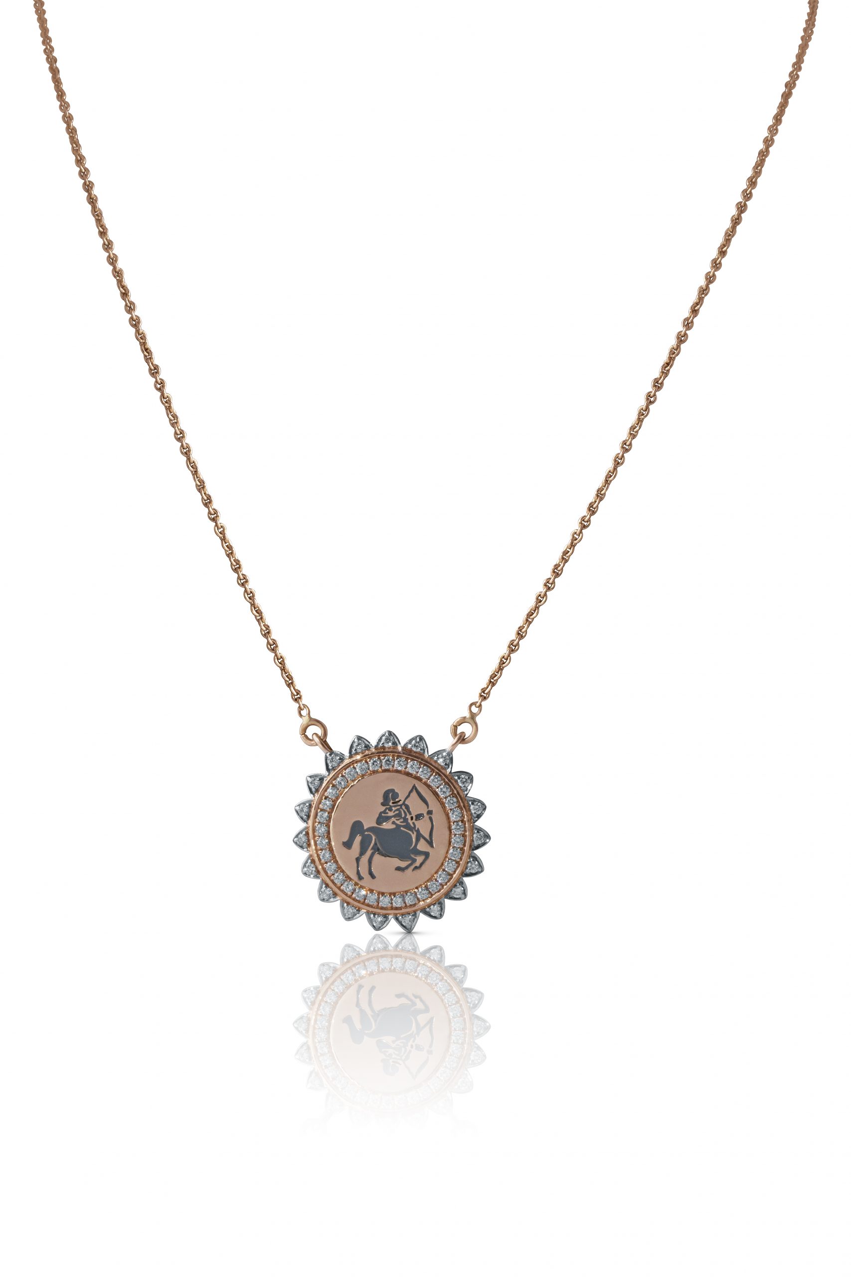Sagittarius gold chain discount